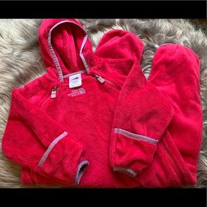 North Face Fleece Snowsuit